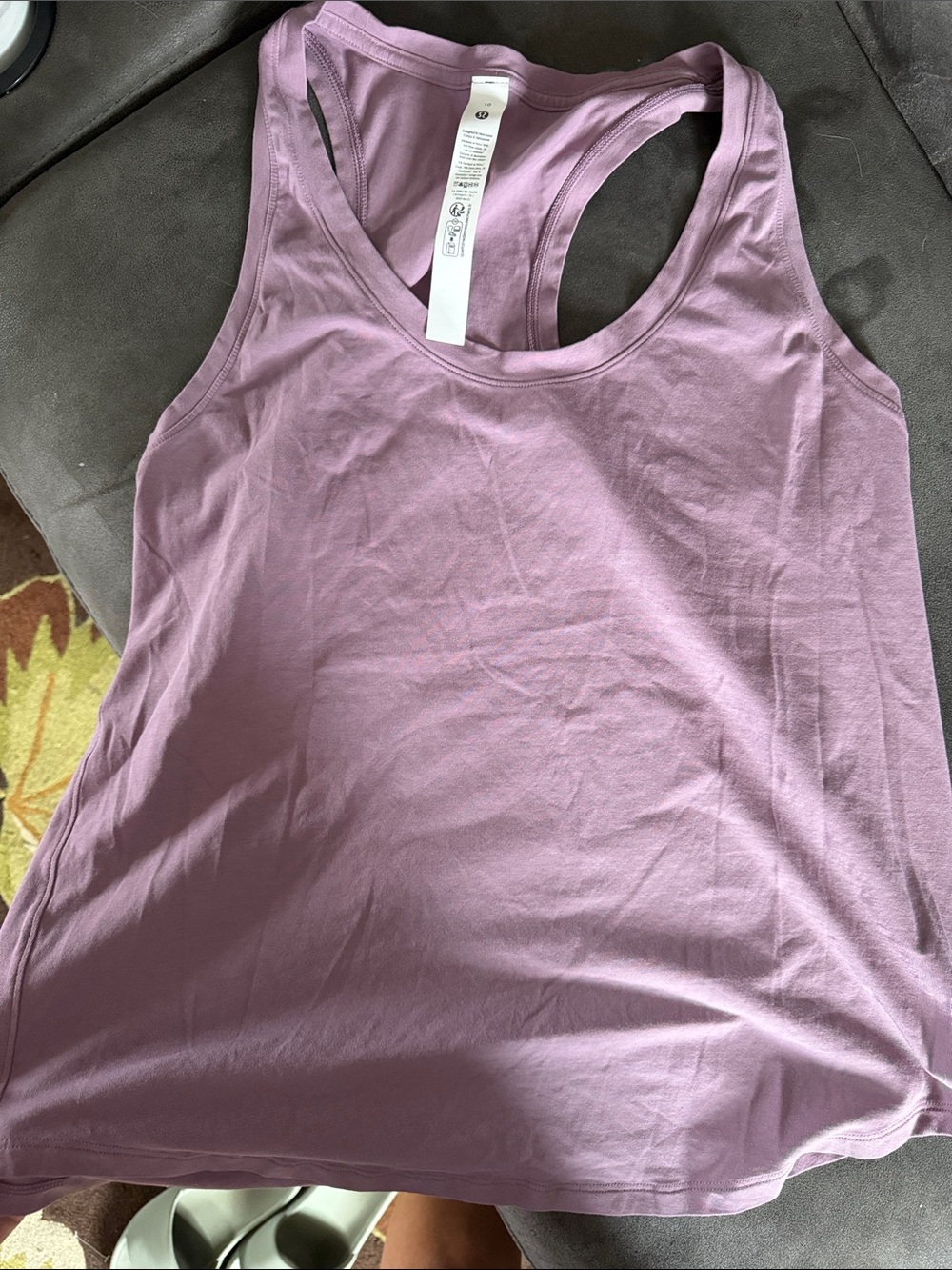 lululemon athletica Lavender Racerback Tank
